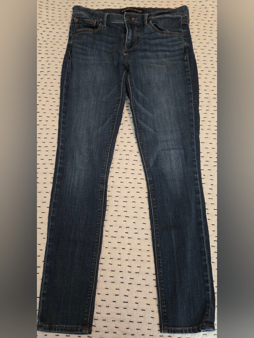 Express Women’s Mid Rise Skinny Jeans